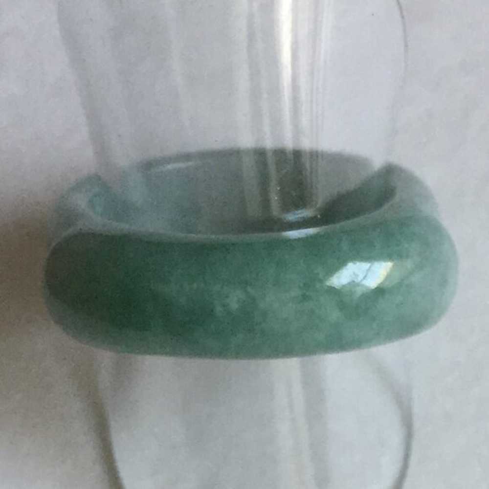 Vintage Heirloom Quality Natural Green Jade Stone… - image 1