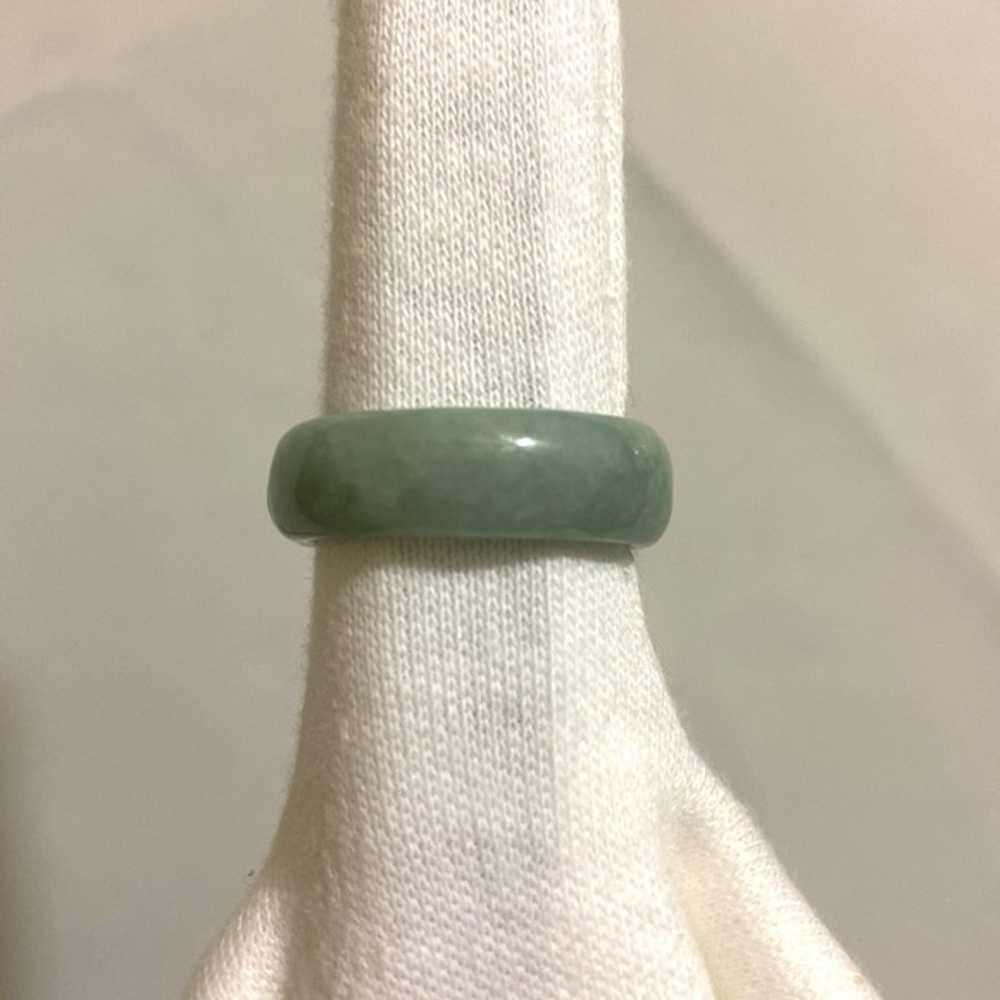 Vintage Heirloom Quality Natural Green Jade Stone… - image 5