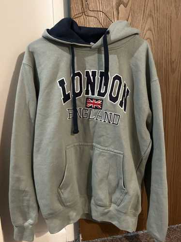 Streetwear London ENGLAND UK Flag Embroidered Hood