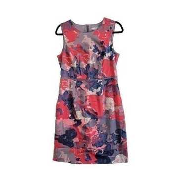 Boden Day Floral Sheath Pencil Dress Watercolor P… - image 1