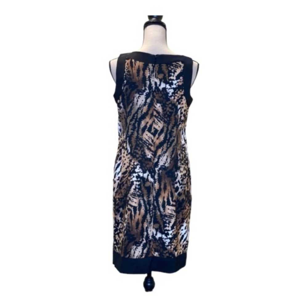 AB Studio Tiger Print Pocket Dress - Size 10 - image 3