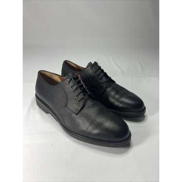 EUC Salvatore Ferragamo Black Leather Men's Shoes… - image 1