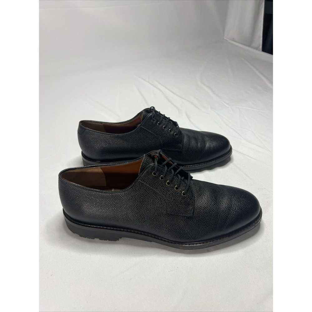 EUC Salvatore Ferragamo Black Leather Men's Shoes… - image 5