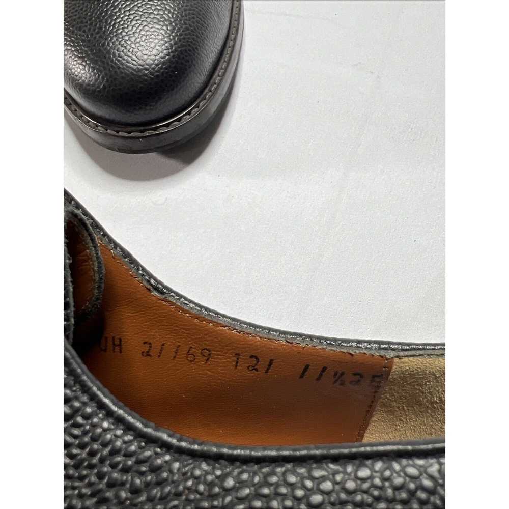 EUC Salvatore Ferragamo Black Leather Men's Shoes… - image 9