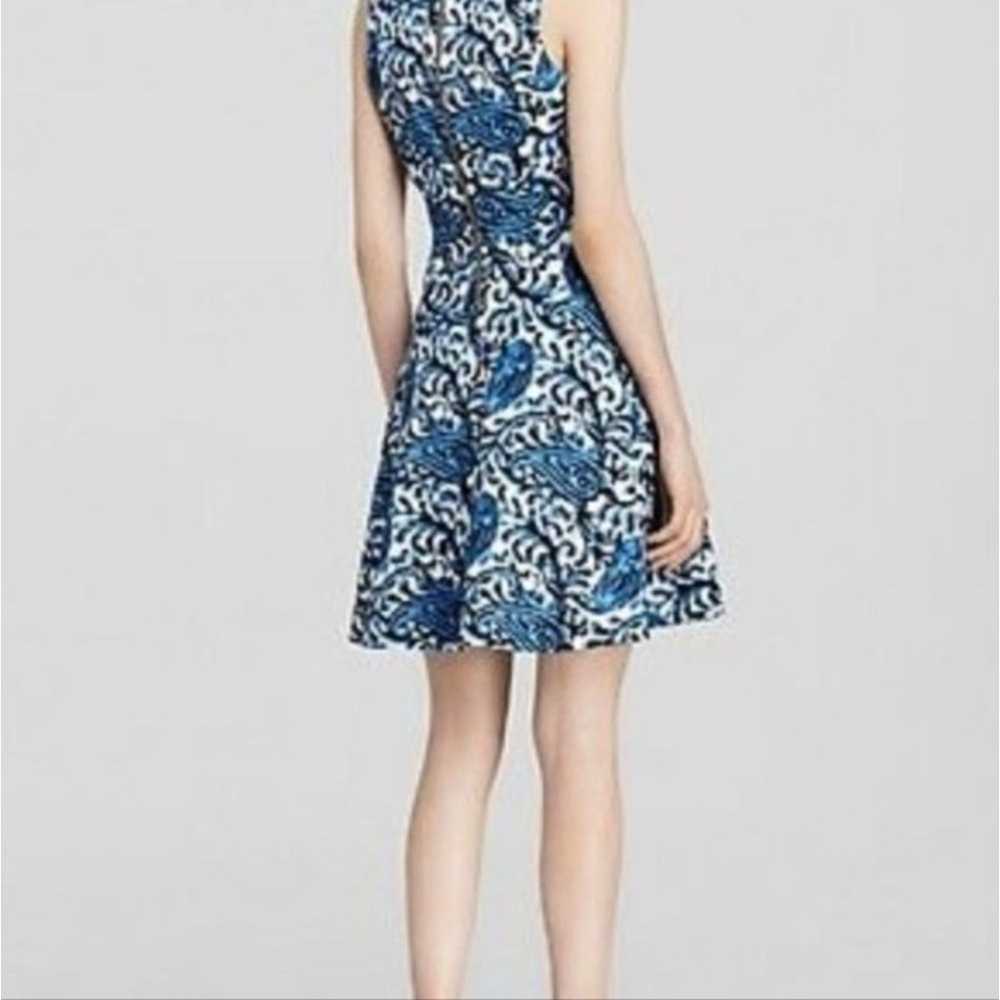 MICHAEL Michael Kors Blue Paisley A-Line Dress Si… - image 3