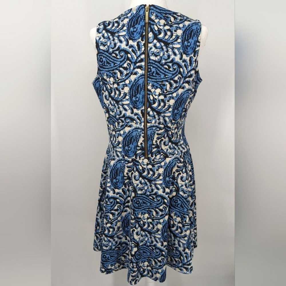 MICHAEL Michael Kors Blue Paisley A-Line Dress Si… - image 6