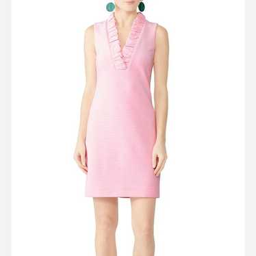 Women’s Lilly Pulitzer Tisbury shift dress pink/w… - image 1