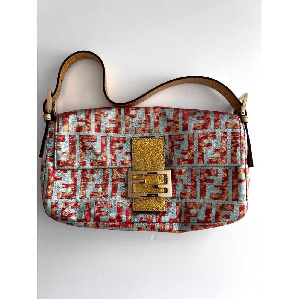 Fendi Baguette cloth handbag - image 2