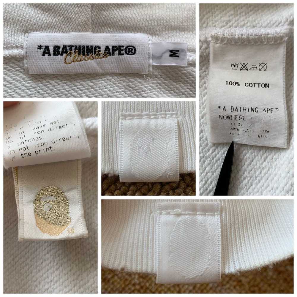 Bape × Nigo 2008 Limited Edition Bape All White T… - image 12