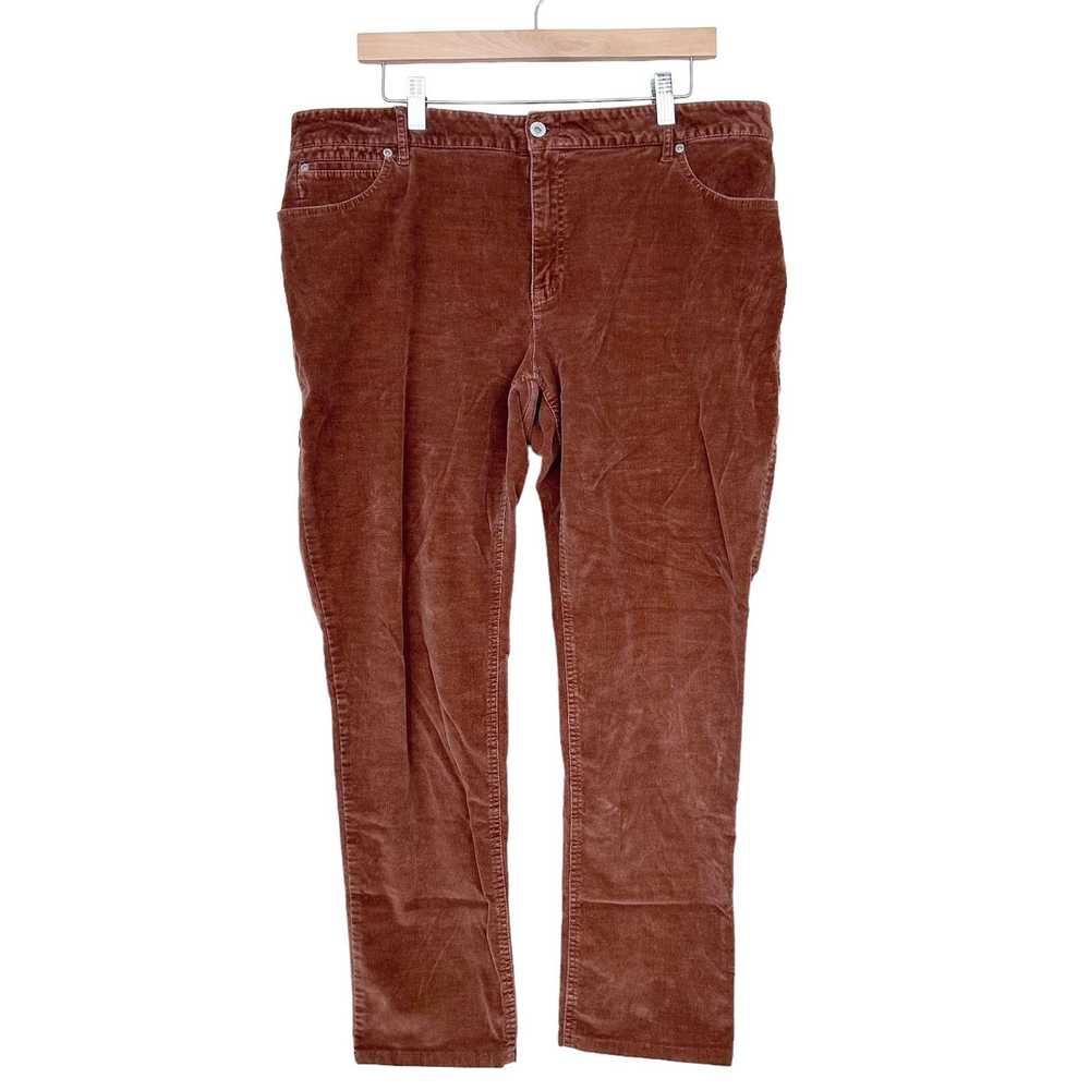 Other J. Jill Brown Slim Leg Stretch Corduroy Pan… - image 5