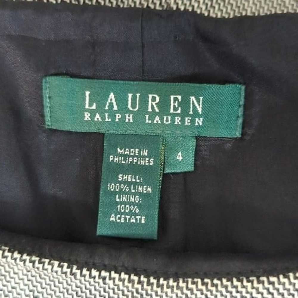 Lauren Ralph Lauren Boatneck Linen Tweed Shift Dr… - image 4