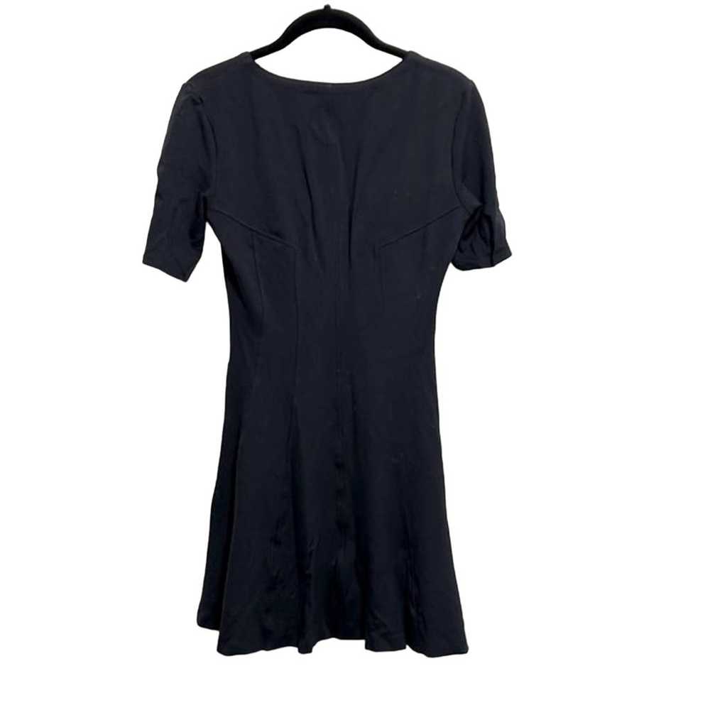 Theory Navy with Black Trim mini dress women’s si… - image 5