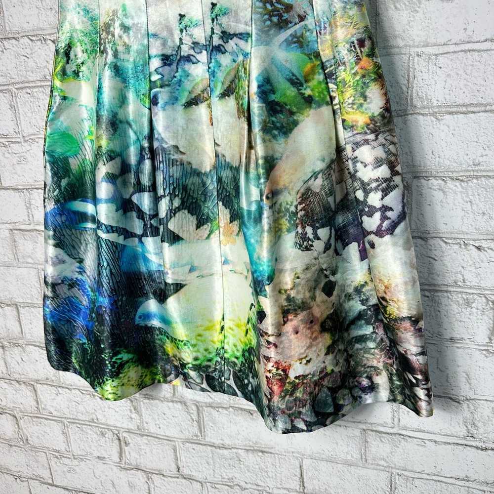 Zara Dress Mini Monet Sea Life Fish Aquarium Ocea… - image 10