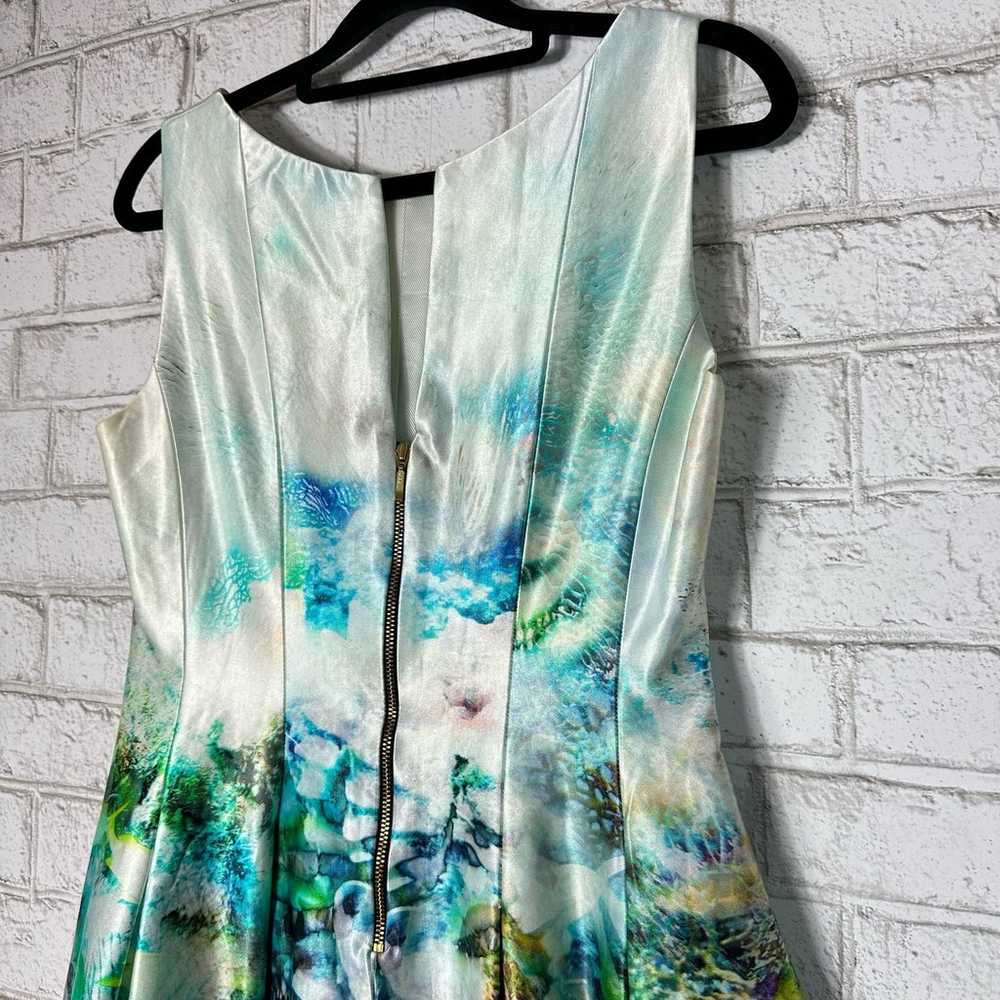 Zara Dress Mini Monet Sea Life Fish Aquarium Ocea… - image 11