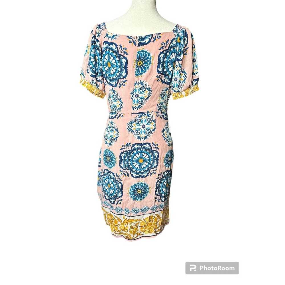 Maeve Resort Wrap Dress Anthropologie size 4 - image 2