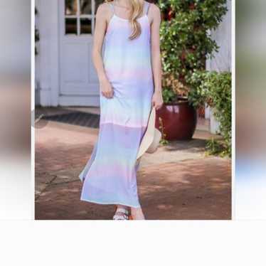 Nwot Andree by unit ombre maxi dress