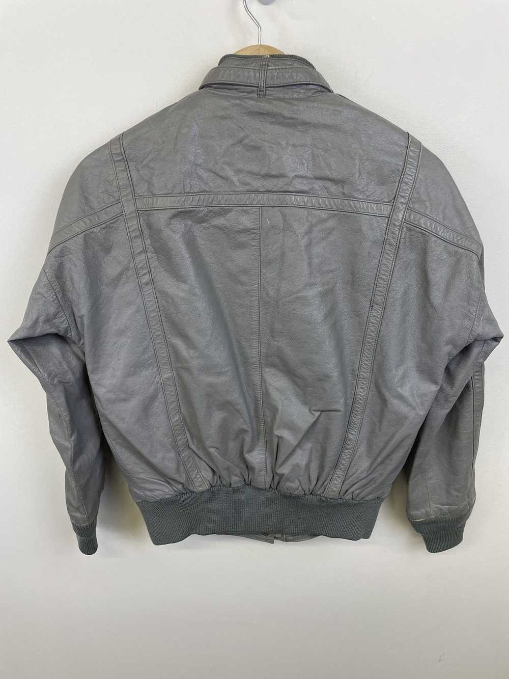 Harley Davidson × Leather Jacket × Windbreaker Vi… - image 3