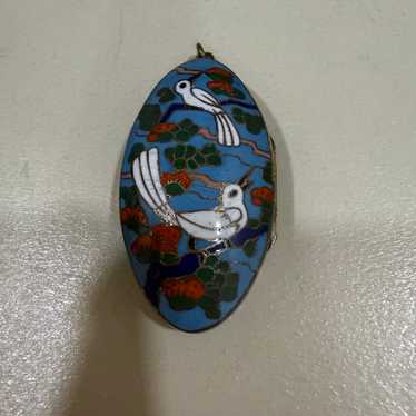 Vintage Chinese Cloisonne Locket