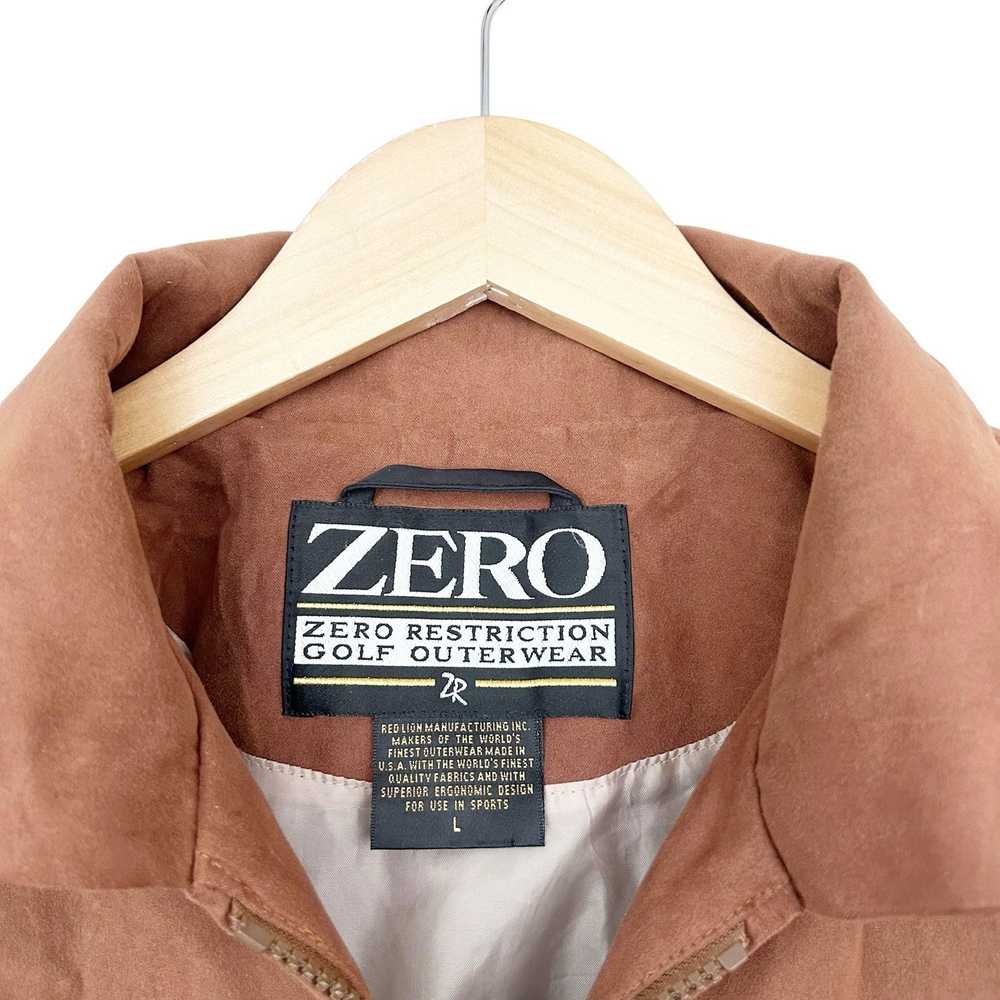 Other Zero Restriction Golf Outerwear Microsuede … - image 3