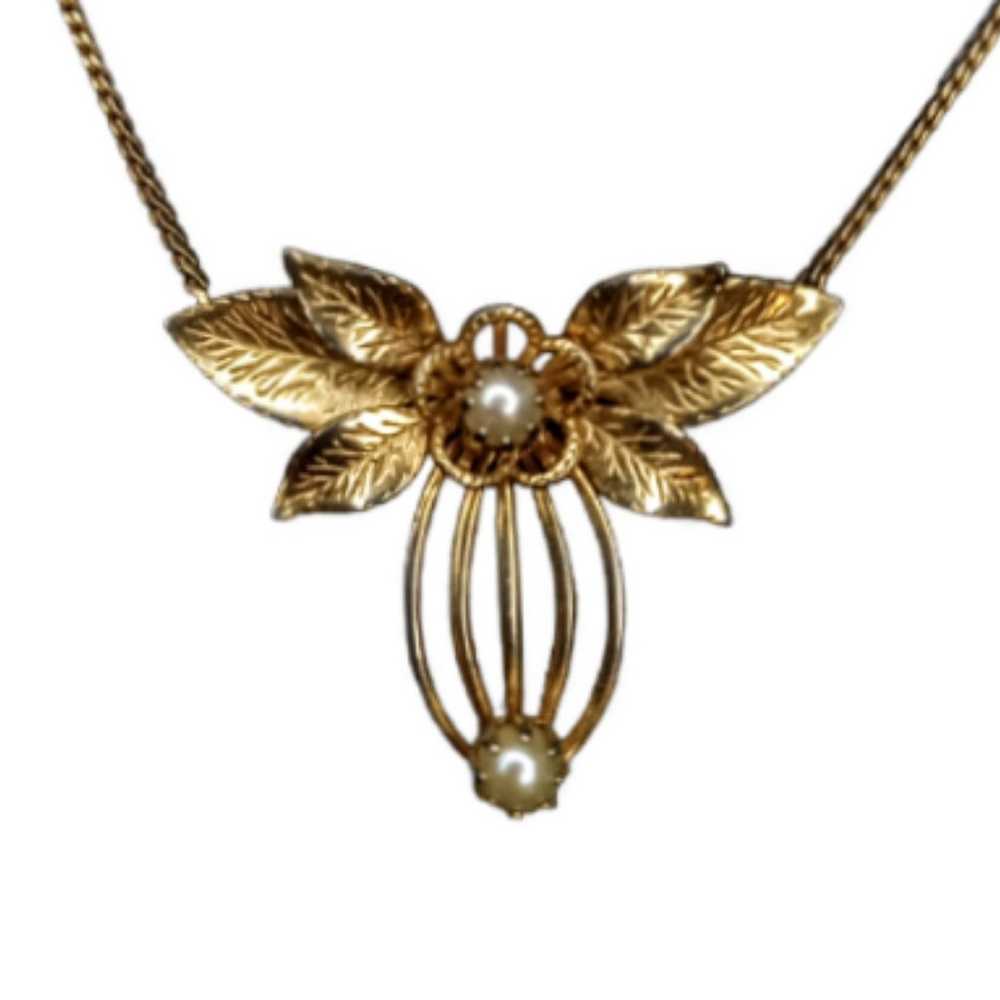 12K Bumblebee Pendant Necklace - image 3