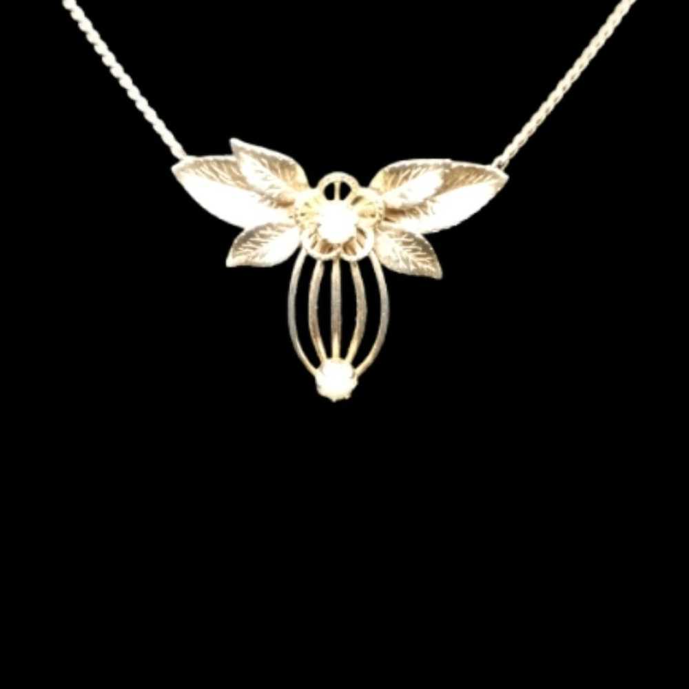 12K Bumblebee Pendant Necklace - image 7