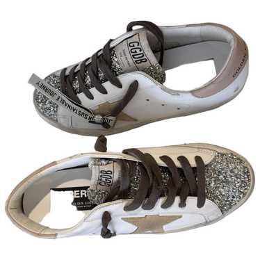 Golden Goose Superstar leather trainers