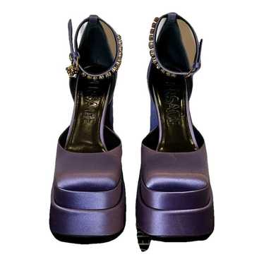 Versace Medusa Aevitas silk heels - image 1