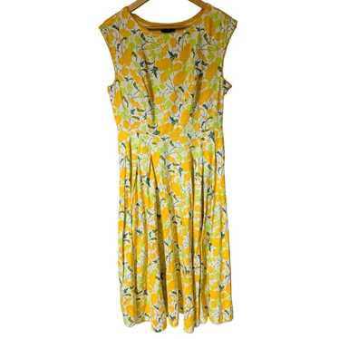 BRIGHT AND BEAUTIFUL ModCloth Astrid Buttercup Dr… - image 1