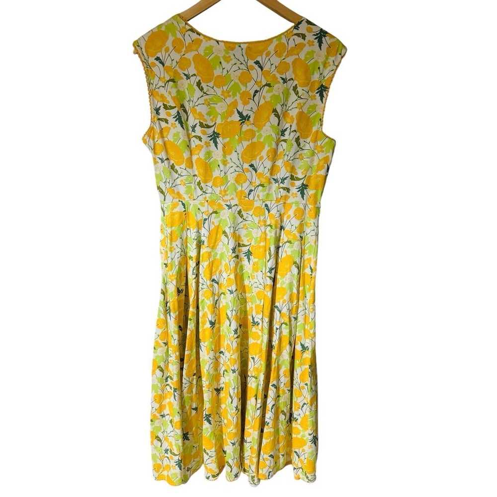 BRIGHT AND BEAUTIFUL ModCloth Astrid Buttercup Dr… - image 3