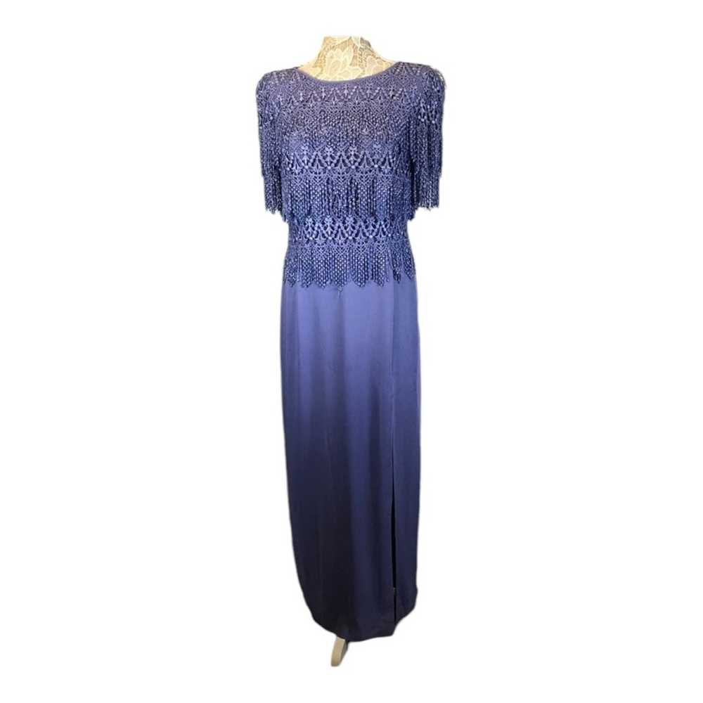 Vintage Cattiva New York Embroidered Lace dress s… - image 3