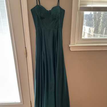 Emerald Green Gown