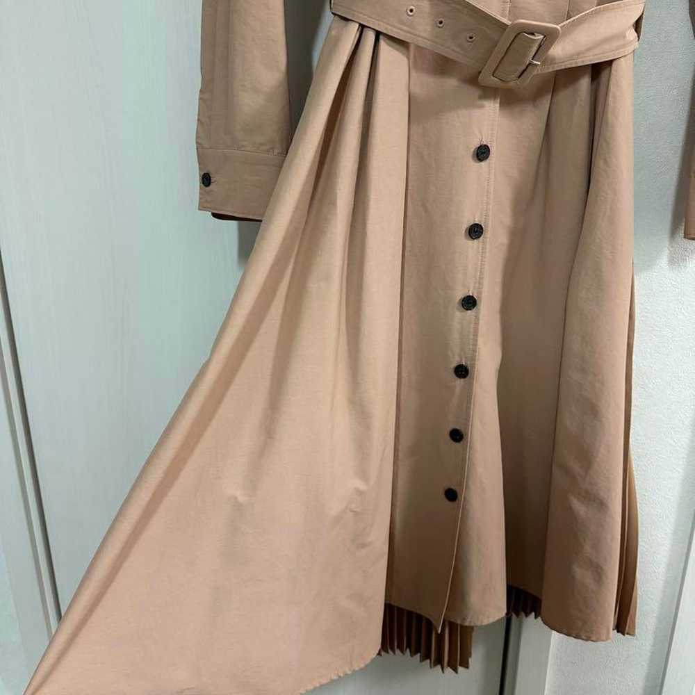 And Couture Beige Shirt Dress Long Sleeve with Be… - image 2