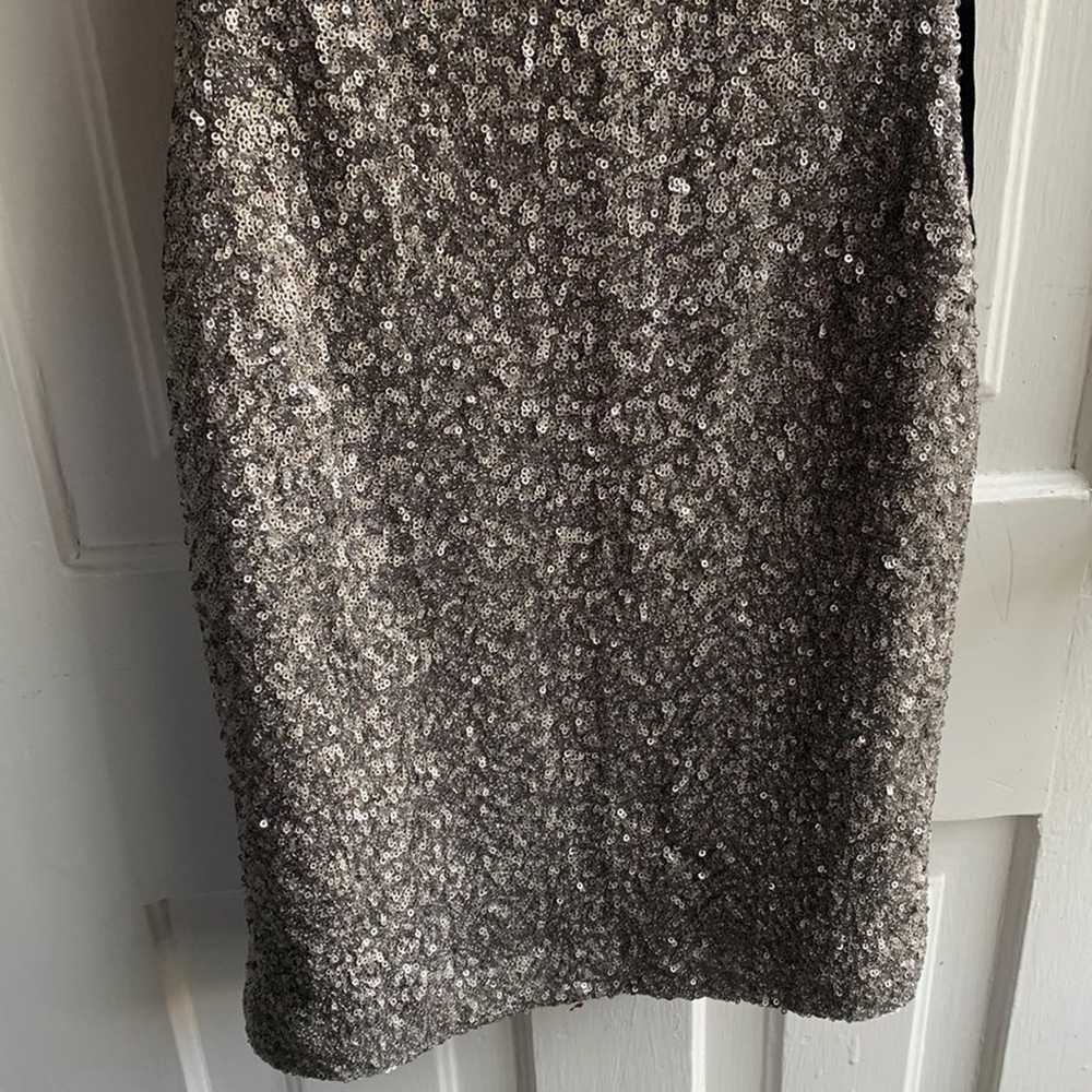 Zara Sequin Open Back Mini Dress - image 6