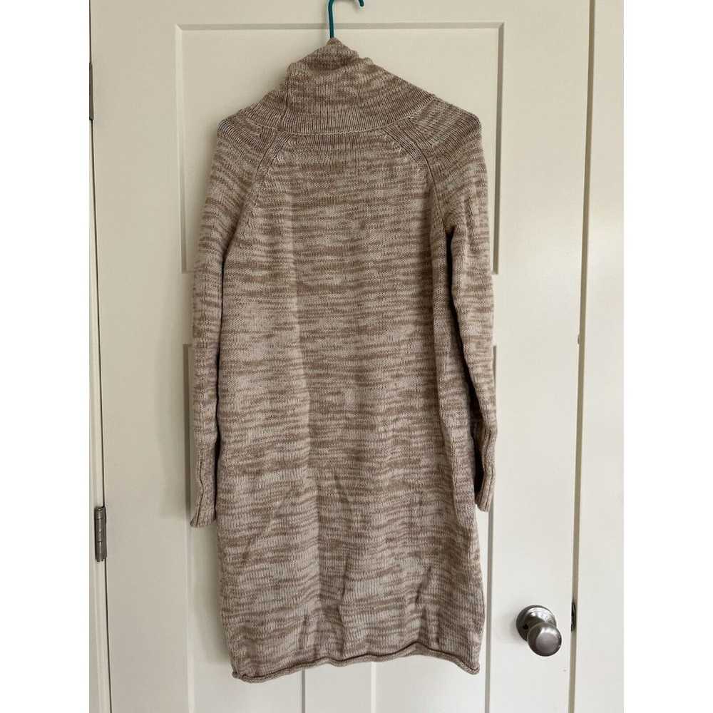 Athleta 100% Merino Wool Turtleneck Sweater Dress… - image 3