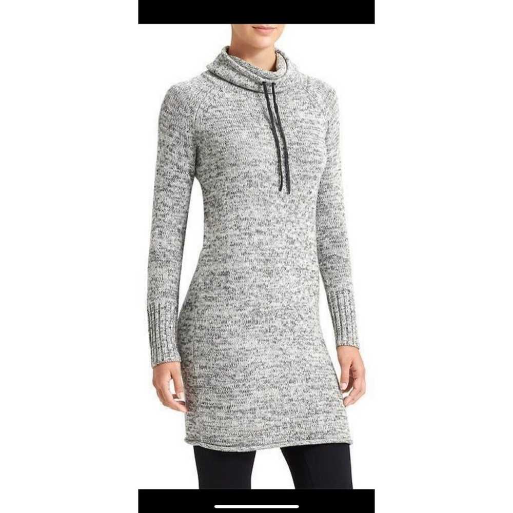 Athleta 100% Merino Wool Turtleneck Sweater Dress… - image 9