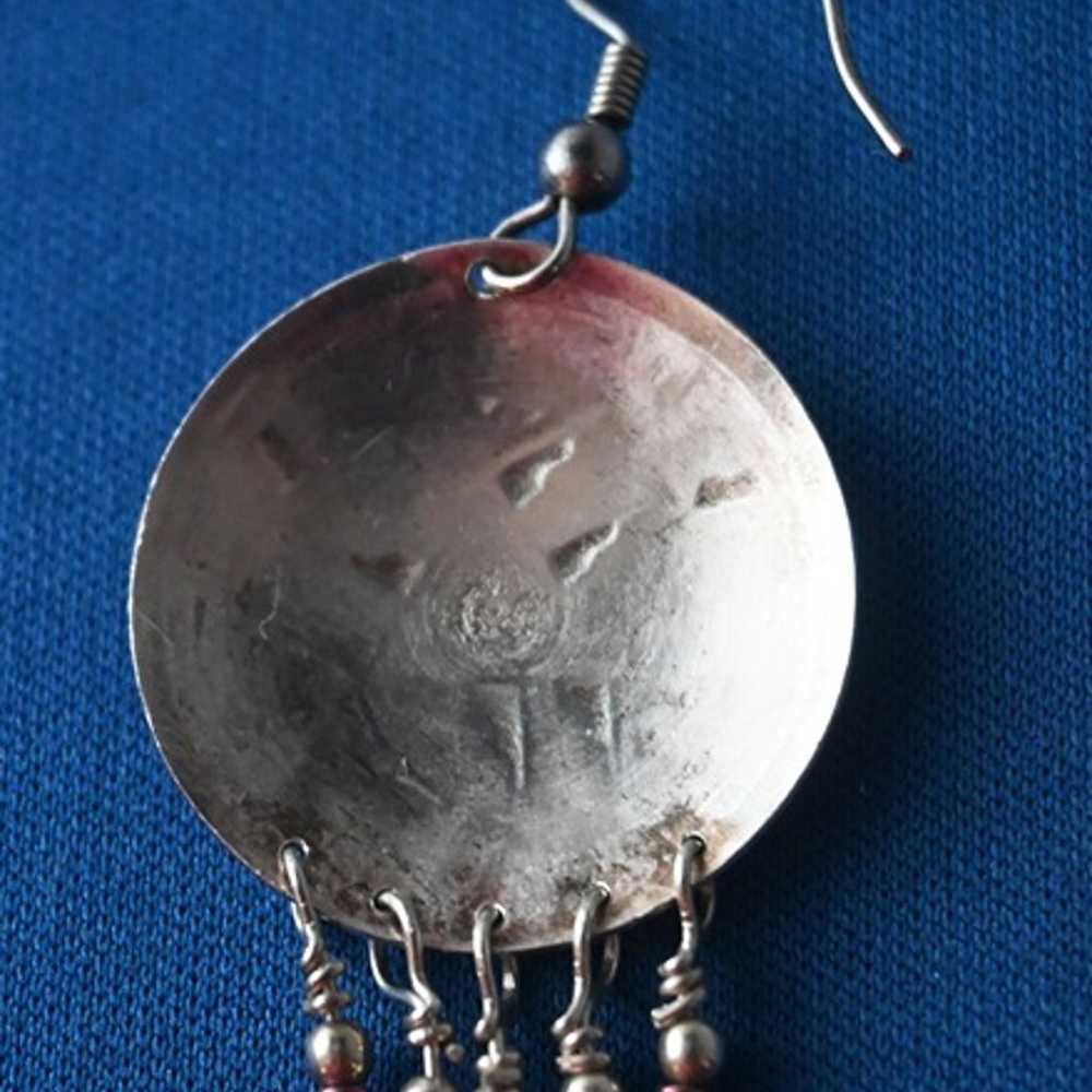 Vintage American Indian Southwestern sterling sil… - image 4