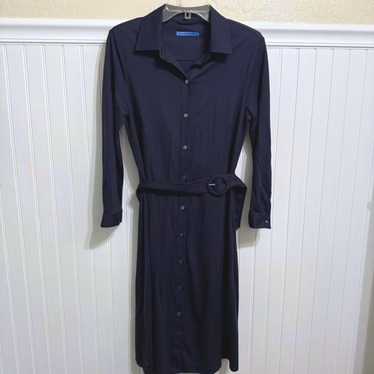 J MCLAUGHLIN Amelia Cloth Long Sleeve Shirt Dress,