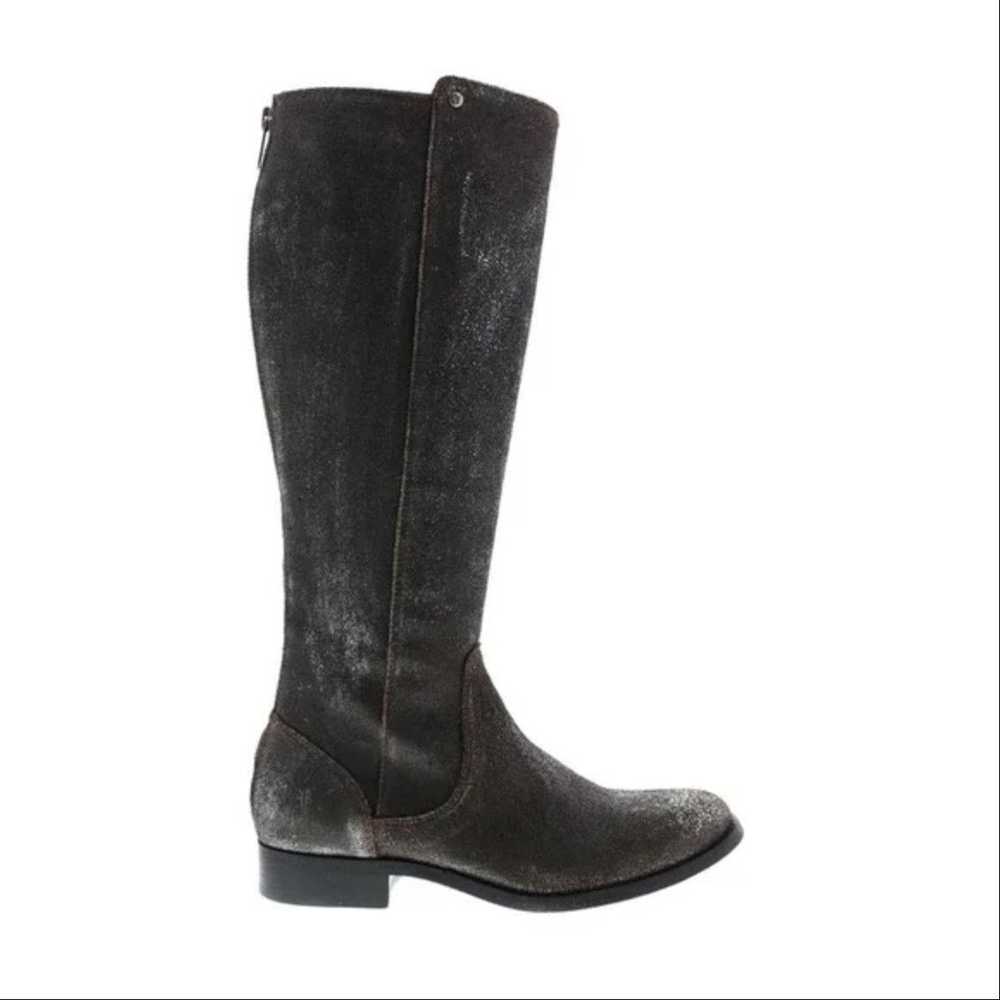 Frye FRYE MELISSA STUD LEATHER ZIPPER RIDING BOOT… - image 3