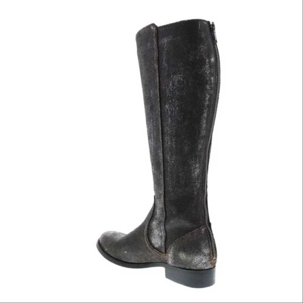 Frye FRYE MELISSA STUD LEATHER ZIPPER RIDING BOOT… - image 4