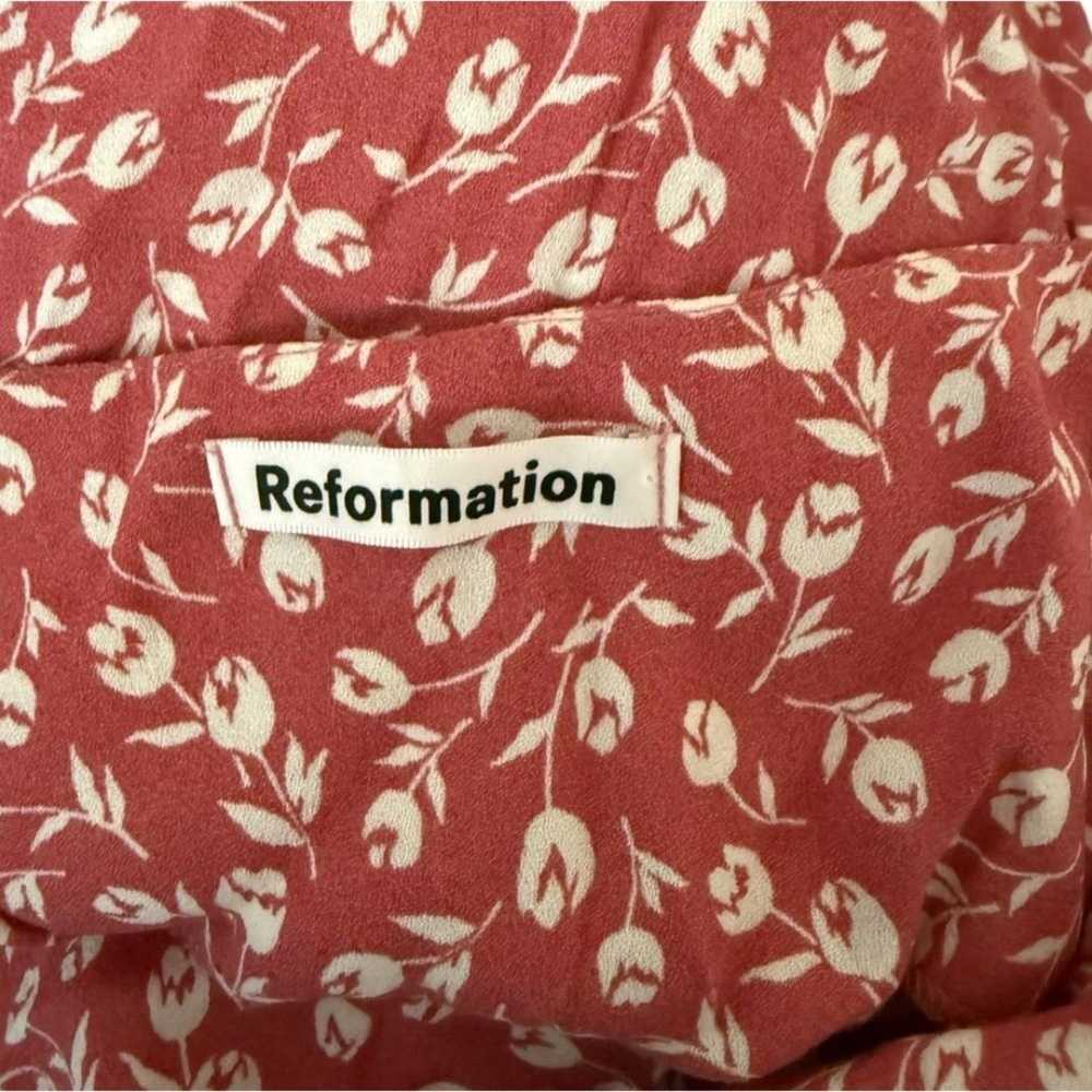 Reformation Marlowe Dress Floral Mini - image 6