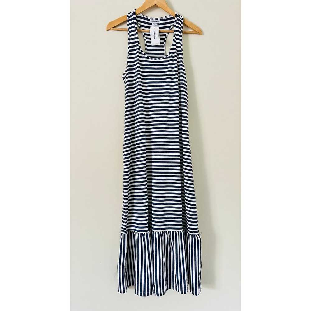 Tommy Bahama Blue Depths Striped Midi Dress Women… - image 2