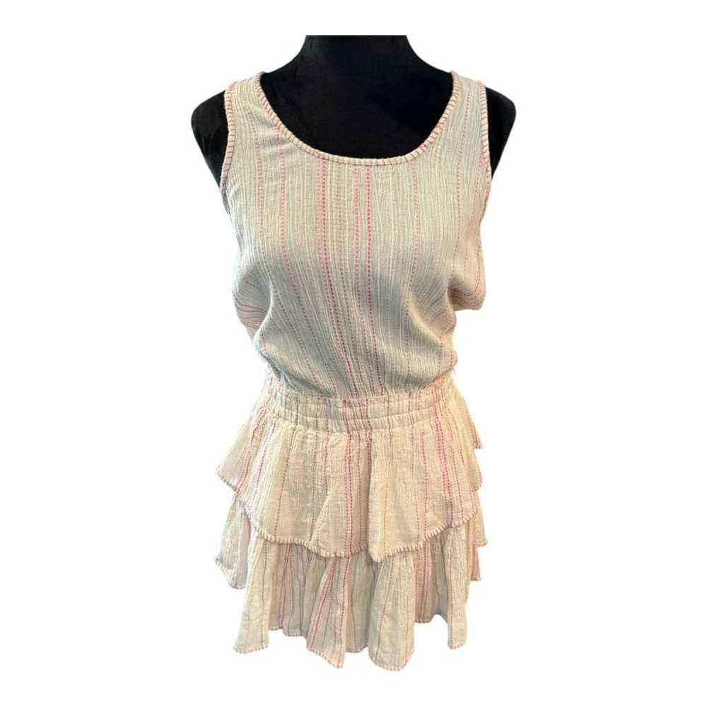 Loveshackfancy Pastel Striped Ruffle Mini Dress S… - image 3