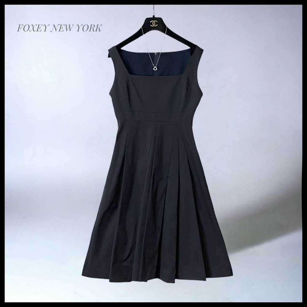 【FOXEY NEW YORK】 Random Box Pleat Dress - image 1