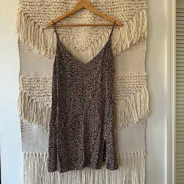 Reformation Cheetah Marlowe Dress - image 1