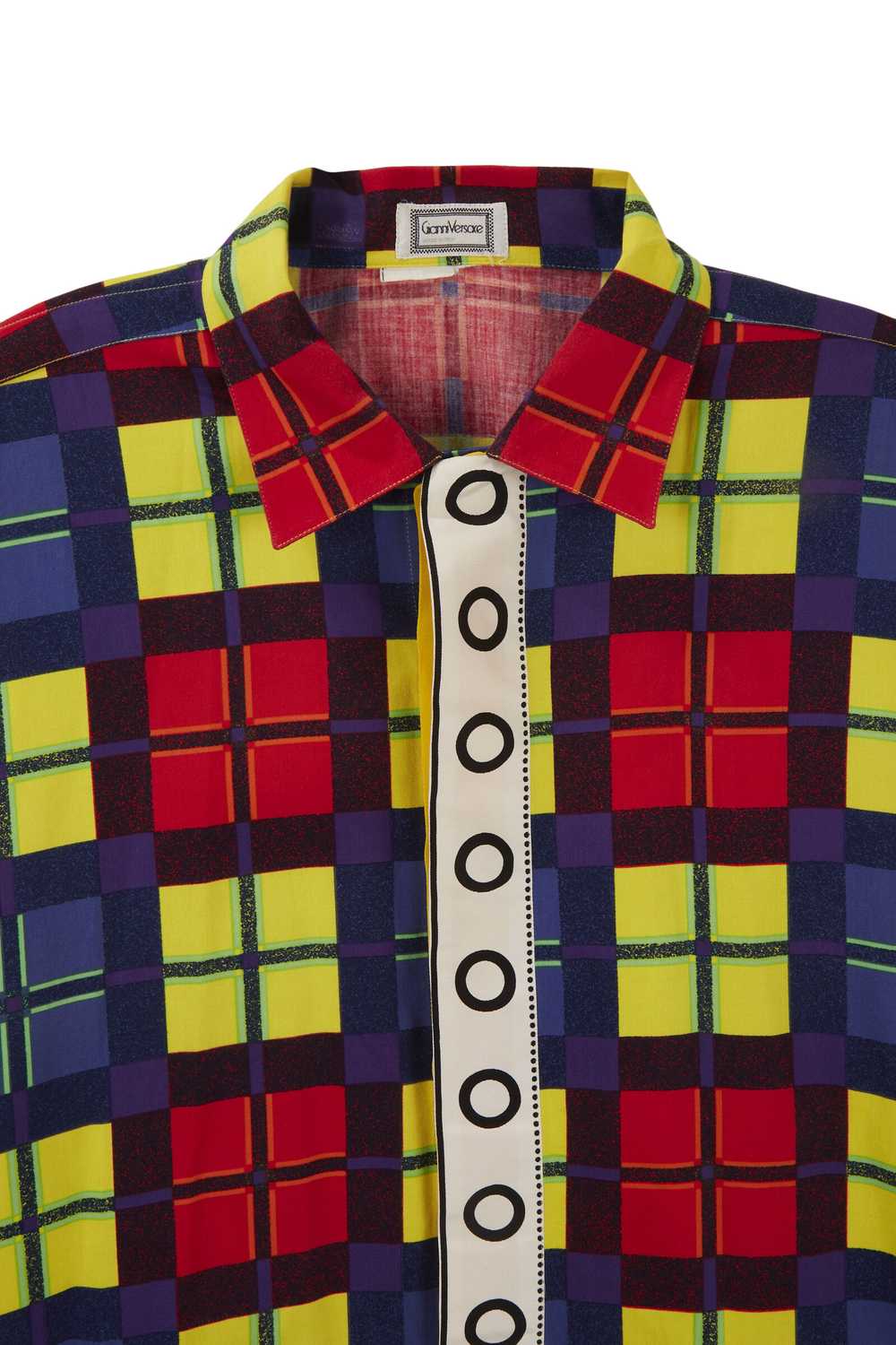 André Leon Talley Gianni Versace Multicolor Shirt… - image 3