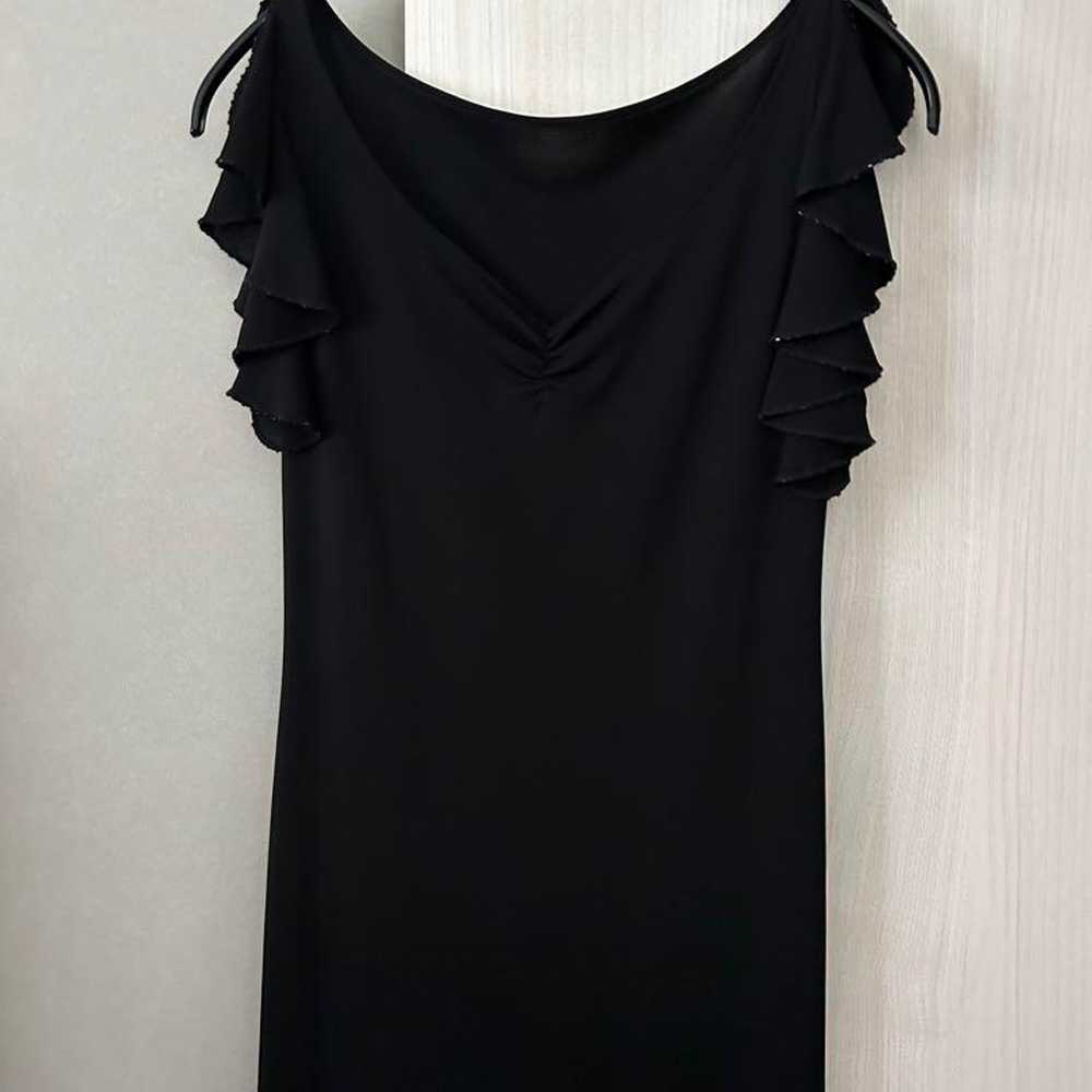 Black Flare Dress / Wedding & Party DKNY - image 2