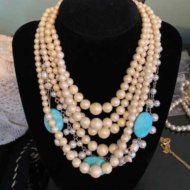 Faux Pearl vintage and Contemporary lot.