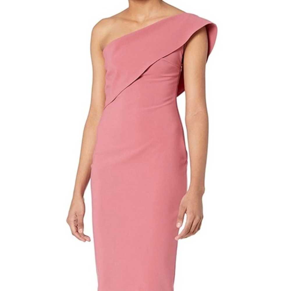 Likely Driggs Midi Sheath Dress Ruffled Strapless… - image 2