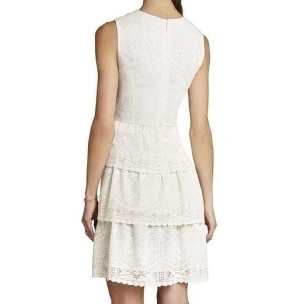 BCBGMAXAZRIA Women's Scarlett Tiered Eyelet Dress… - image 2