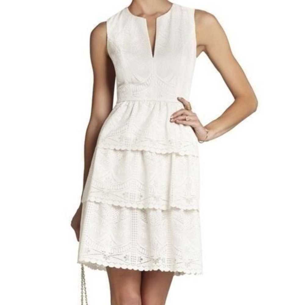 BCBGMAXAZRIA Women's Scarlett Tiered Eyelet Dress… - image 6